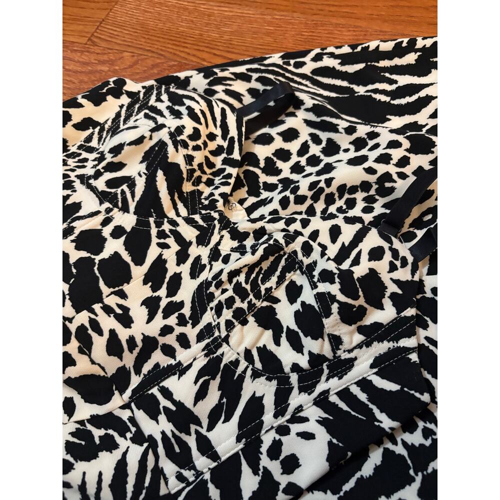 Sergio Hudson X Target Animal Print Bustier Midi Dress XXS - Picture 5 of 5
